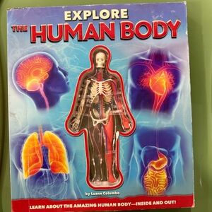 Explore the Human Body Book with Model